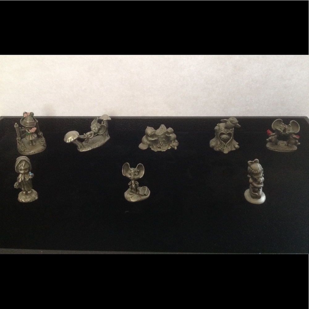 Hallmark pewter Figurines